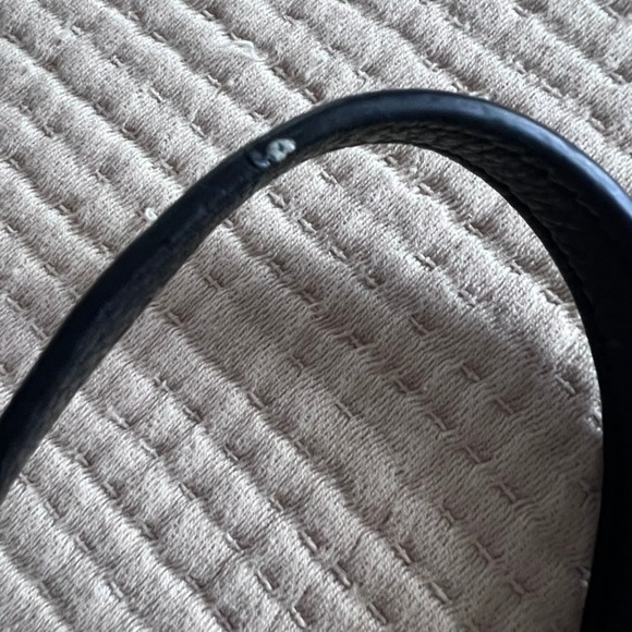 Michael Kors Pebbled Leather Bedford Flap Crossbody Bag Black‎ Silver Zipper - Picture 13 of 14